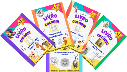 Livro de colorir - Todos + Bônus